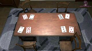 Curvy Teen Rides and Sucks Big Cock in 3D Cartoon Dating Game