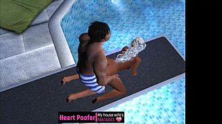 Taken at the public swimming pool jumping board 2