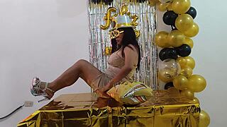 Hot Busty Milf Drills with Shaved Tight Pussy