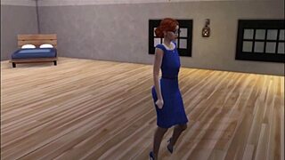 A voyeur peeps on a cheating wife in blue velvet comedy.