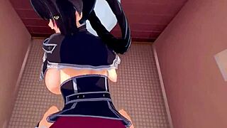 just chilling with akeno guarding while i enjoy kuroka