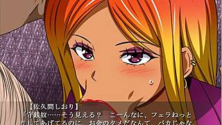 In this anime hentai, she's forced into gal transformation and trained to fuck