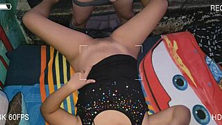 Hidden Camera Catches Me Banging My Horny Stepsister Real Quick