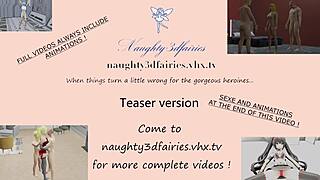 Hey Lulu, show your family some naughty 3D fun