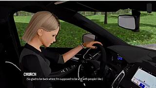 Ripples full gameplay part 5 with skinny brunette in lingerie