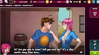 harem heroes sneak into bunny’s house for wild cartoon sex in episode 2