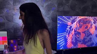 Unfaithful wife screws strangers at a party while cuckold watches helplessly! 😱