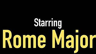 Bbc rome major pounds big black bbw mizz luvli's pussy doggystyle, bending her over in heels, dirty talking until cumshot on ass.