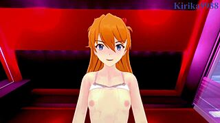 Rei Ayanami And Asuka Langley Soryu In Intense POV Sex Scene From Neon Genesis Evangelion Hentai.