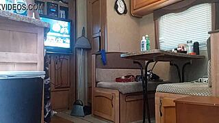 Friends camper alone in the woods, sharing a tent.