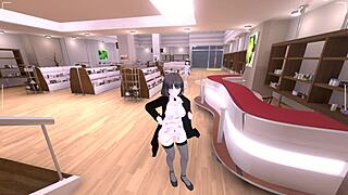 Wow! Serika-san Exposes Herself in a Naked Coat Outdoors!