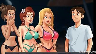 hey, wanna see my girlfriend share my huge rod with her bff at the beach?