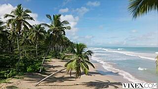 wow, hard-bodied ema dives into muff and licks balls during intense gym workout with creampie finish!