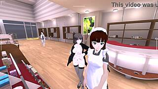 Wow! Serika-san Exposes Herself in a Naked Coat Outdoors!