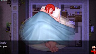I’m obsessed with redhead outdoor creampie in this parody game