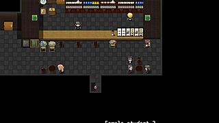 Watching two brothers fuck a witch in online NTR game part 4