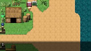 Tanned girl natsuki hentai game ep 15 hot naked photoshooting turned into massage.