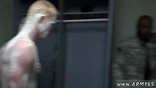 what's with army men in nude photos during hazing showers?