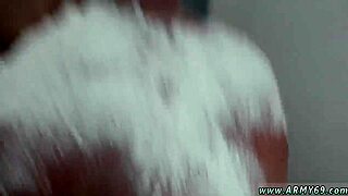 what's with army men in nude photos during hazing showers?