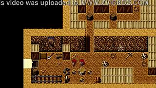 Harem hentai game ep 12 delivers huge facial with accidental boner chaos