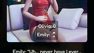 Trapped with Horny Twins and a Gothic Babe in a Wild Hentai Game Adventure!