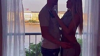 Blasting Huge Cock in Bedroom with Blonde!