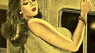 Vintage erotic drawings from anime hentai cartoons 😍
