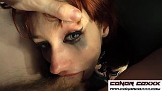 Conorcoxxx Deepthroats Violet Monroe's Monster Cock