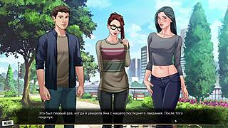 Cartoon doggystyle action unfolds in our red string part 9