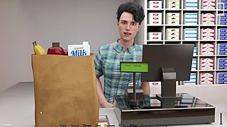 complete gameplay of nockout master part 7 with horny milf sucking