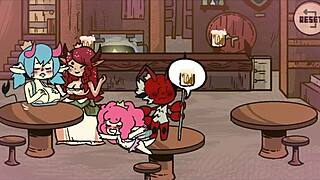 Perverts Dash Game with Erotic Furry Anime Hentai