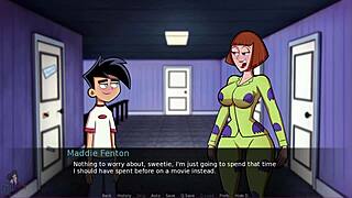 danny phantom amity park, maddie gets me so worked up with her moves!