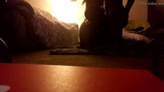 Big ass bbw brown chick sucks black cock then gets bent over and fucked in group at home