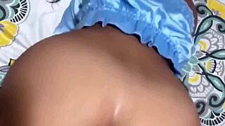 Innocent Girl with Small Tits and Big Ass Agrees to Motel Sex for Cash