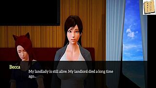 I love my new family in this erotic game