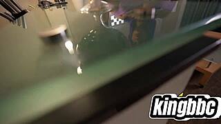 Big black dick dominates Halloween trickery hard.