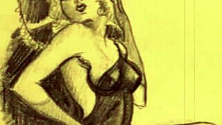 Vintage Erotic Drawings From Retro Anime Hentai