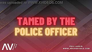 police officer training with chastity cage in this wild m4m gay audio story, whoa! 😳