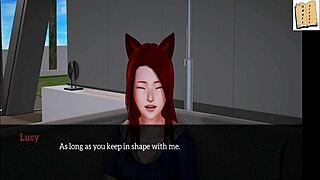 I love my new family in this erotic game