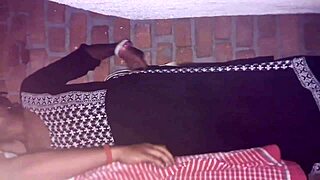 Indian Village Girlfriend Gets Pounded Hard in Country Ranch Setting