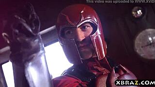 Magneto fucks big tits Psylocke in XMen parody video