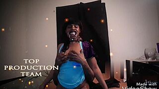 funny sex faces in ghetto cosplay with dummy moore part 2!