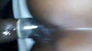 I met this milf and fucked her bent over ass close up at home