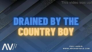 out in the countryside, an old story unfolds of a submissive man exploring kinky outdoor dynamics. a unique audio tale emerges.