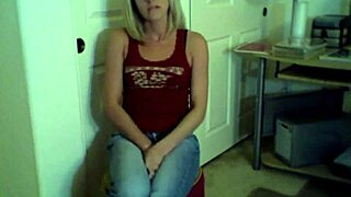 Naughty Teen Feels Excited Taping Her Ass and Tits on Webcam