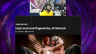 tarja in anime scene with anal and pussy fucking