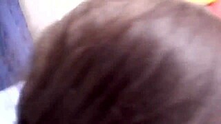 amateur italian babe plays with toys on webcam at home