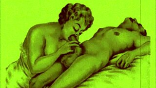 Check out these cool vintage erotic drawings from way back!
