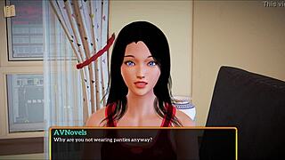 my new family 303 with big ass and small tits in cartoon