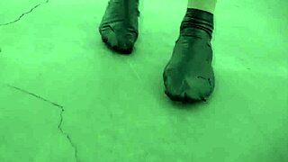 Punish The Restrained BDSM Sub With Bastinado On Shaved Pussy!